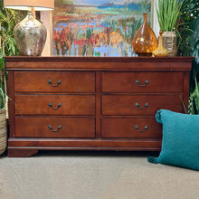 Load image into Gallery viewer, Cherry Dresser W/Mirror
