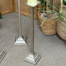 Load image into Gallery viewer, Set/3 Floor Candlesticks
