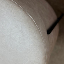Load image into Gallery viewer, Ivory/Black Ottoman

