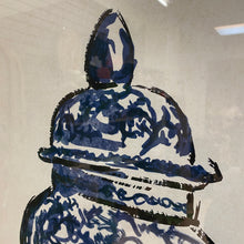 Load image into Gallery viewer, Blue Ginger Jar Art II
