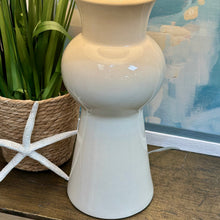 Load image into Gallery viewer, Ivory Ceramic Lamp
