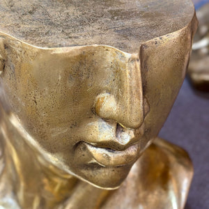 Brass Face Table
