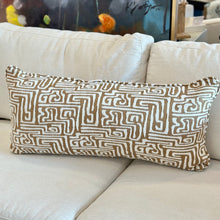 Load image into Gallery viewer, Taupe/Ivory Geometric Lumbar
