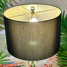 Load image into Gallery viewer, Blk Shade Crystal Floor Lamp
