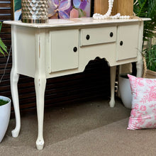 Load image into Gallery viewer, 2DR Distressed Ivory Console
