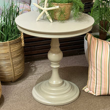 Load image into Gallery viewer, Grey Round Side Table
