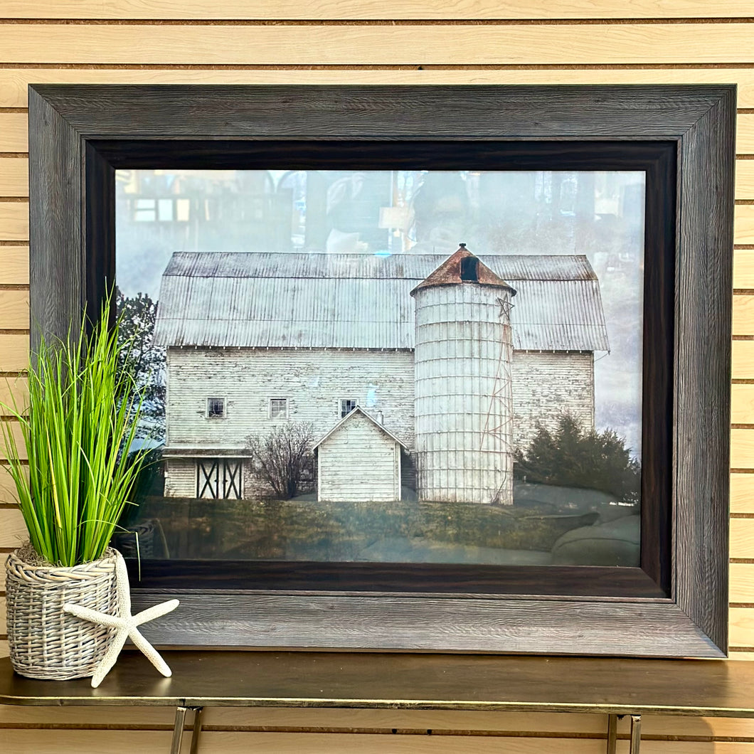 Framed Silos Art