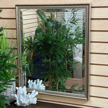 Load image into Gallery viewer, Petite Silver Ornate Mirror
