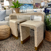 Load image into Gallery viewer, Waterfall Mother of Pearl Side Table
