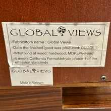 Load image into Gallery viewer, Global Views Zebrawood Cabinet
