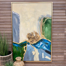 Load image into Gallery viewer, Green &amp; Grey Abstract II
