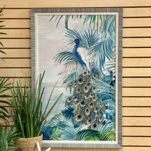 Load image into Gallery viewer, Teal Peacock I Giclee Art
