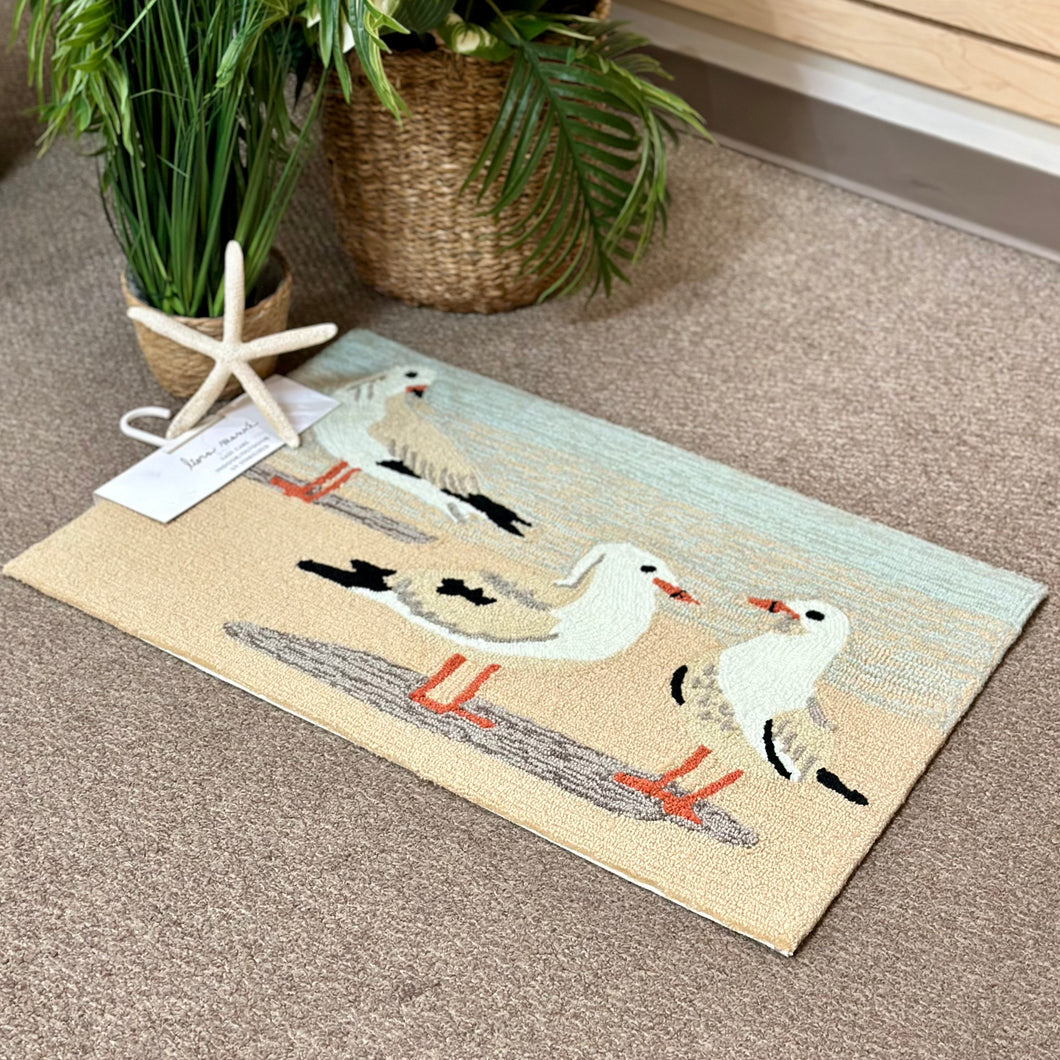 Indoor/Outdoor Seagulls Rug