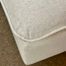 Load image into Gallery viewer, Oatmeal Square Ottoman
