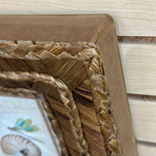 Load image into Gallery viewer, Woven Framed Nautilus Art
