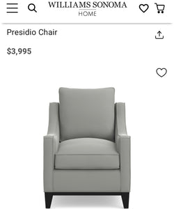 Williams Sonoma 'Presidio' Chair