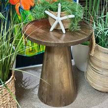 Load image into Gallery viewer, LG Modern DK Wood Side Table
