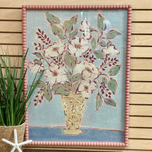 Load image into Gallery viewer, Floral Art W/Pink Frame
