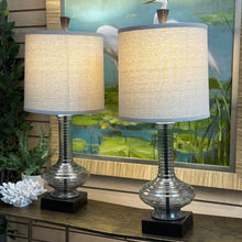 Load image into Gallery viewer, Glass Ribbed Lamp
