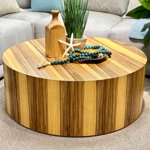 Round Multi-Tone Coffee Table