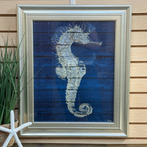 Antique Right Seahorse Art