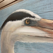 Load image into Gallery viewer, Heron On Wood
