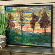 Load image into Gallery viewer, Fall Trees Landscape Art
