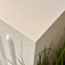 Load image into Gallery viewer, White Fluted Cabinet
