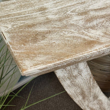 Load image into Gallery viewer, Petite Washed Wooden Console
