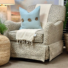 Load image into Gallery viewer, Leopard Print Swivel Glider
