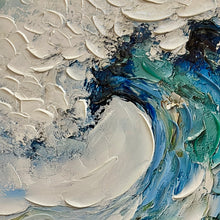 Load image into Gallery viewer, Blue Wave Abstract
