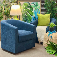 Load image into Gallery viewer, Navy Swivel Chair
