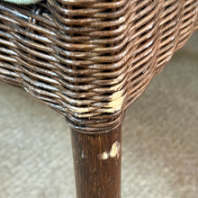 Load image into Gallery viewer, McGuire Wicker Dining Arm Chair
