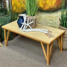 Load image into Gallery viewer, MCM Rattan Coffee Table
