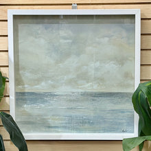 Load image into Gallery viewer, Serene Ocean Framed in White
