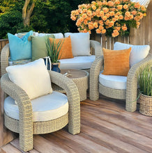 Load image into Gallery viewer, 4PC Hand Woven Outdoor Seating Set
