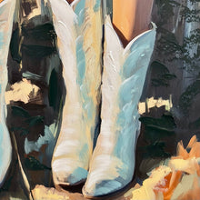 Load image into Gallery viewer, Cowgirl Boots Art

