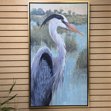 Load image into Gallery viewer, Hand Painted Heron Art I
