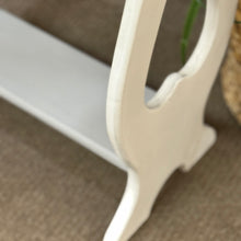 Load image into Gallery viewer, Grey/White Painted Side Table
