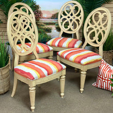 Load image into Gallery viewer, Designer Striped Dining Chair
