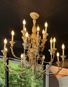 Gilded Bronze Chandelier