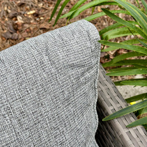 4PC Grey Wicker Seating Set