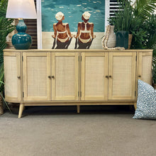 Load image into Gallery viewer, 6DR Cane/Wood Cabinet
