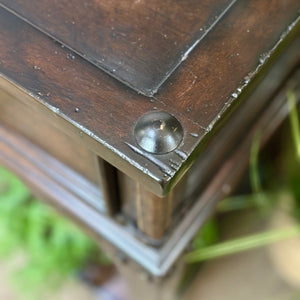 1DRW Nailhead Side Table