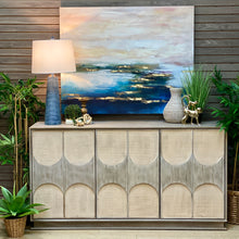 Load image into Gallery viewer, 3DR Taupe &amp; Cane Cabinet
