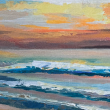 Load image into Gallery viewer, Sunset At The Beach Art
