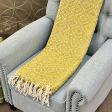 Load image into Gallery viewer, Lime Diamond Throw
