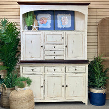 Load image into Gallery viewer, Distressed 2PC Hutch
