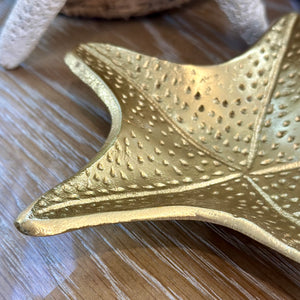 Gold Starfish Tray