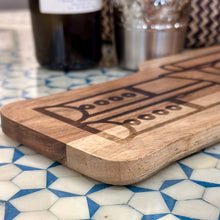 Load image into Gallery viewer, Nutcracker Wood Cheese Board
